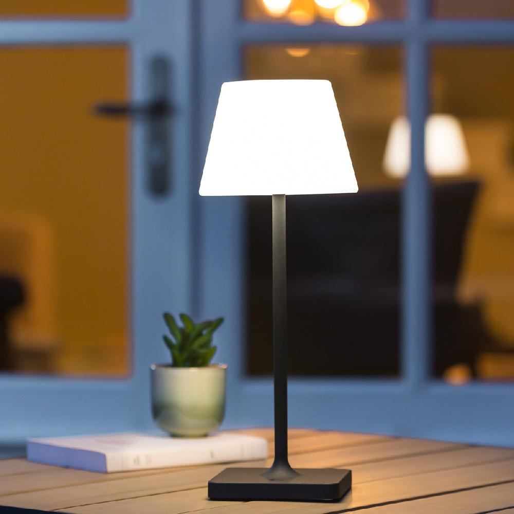 Hesperide Lampe D'extérieur RONY Rechargeable USB Blanc