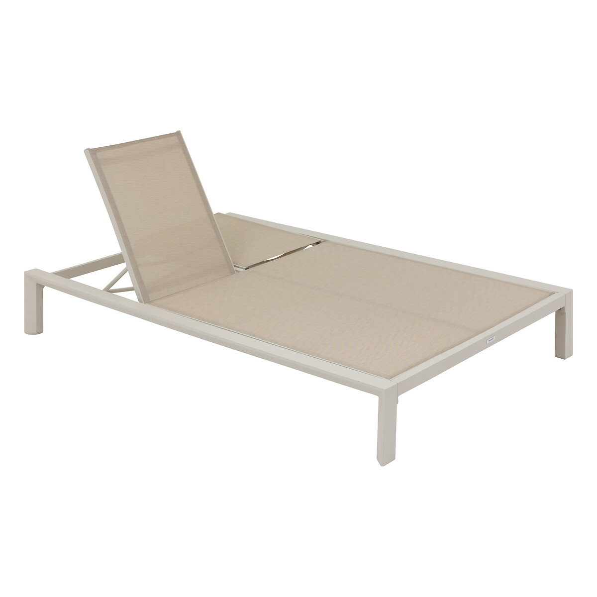 Hesperide Lit De Piscine Double ÉVASION Argile & Beige