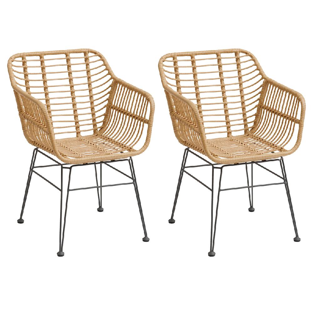 Hesperide Lot De 2 Fauteuils De Jardin LAMBADA Sésame