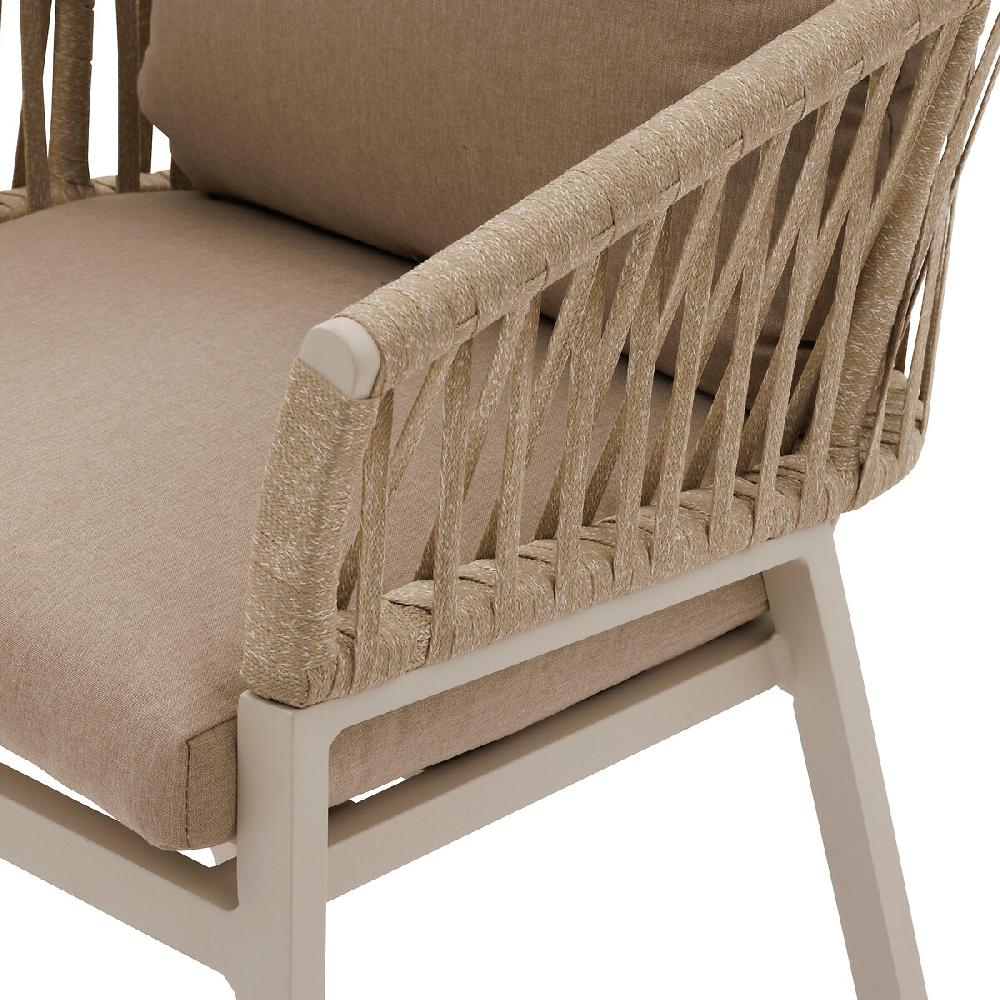 Hesperide Lot De 2 Fauteuils De Jardin ORIENGO Beige & Argile