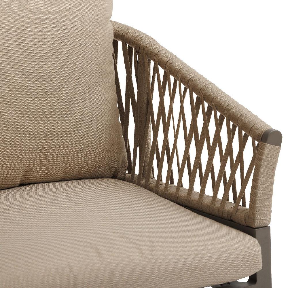 Hesperide Lot De 2 Fauteuils De Jardin ORIENGO Miel & Praline