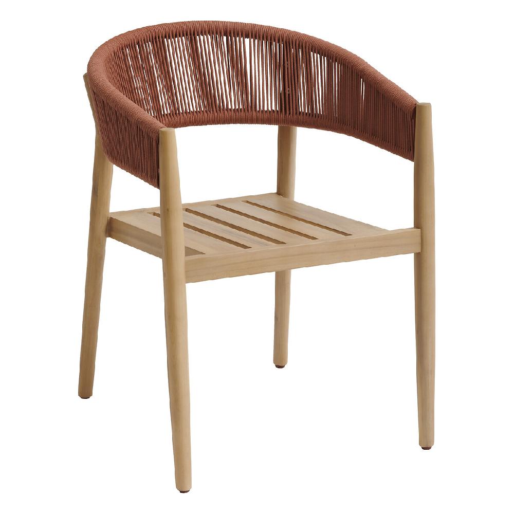 Hesperide Lot De 2 Fauteuils De Jardin TEVIO Brique