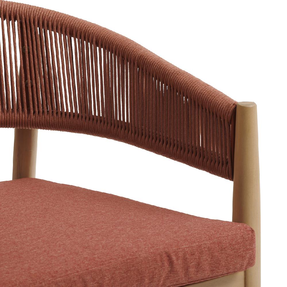 Hesperide Lot De 2 Fauteuils De Jardin TEVIO Brique