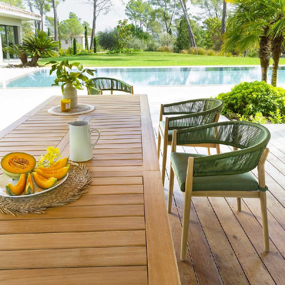 Hesperide Lot De 2 Fauteuils De Jardin TEVIO Vert Olive