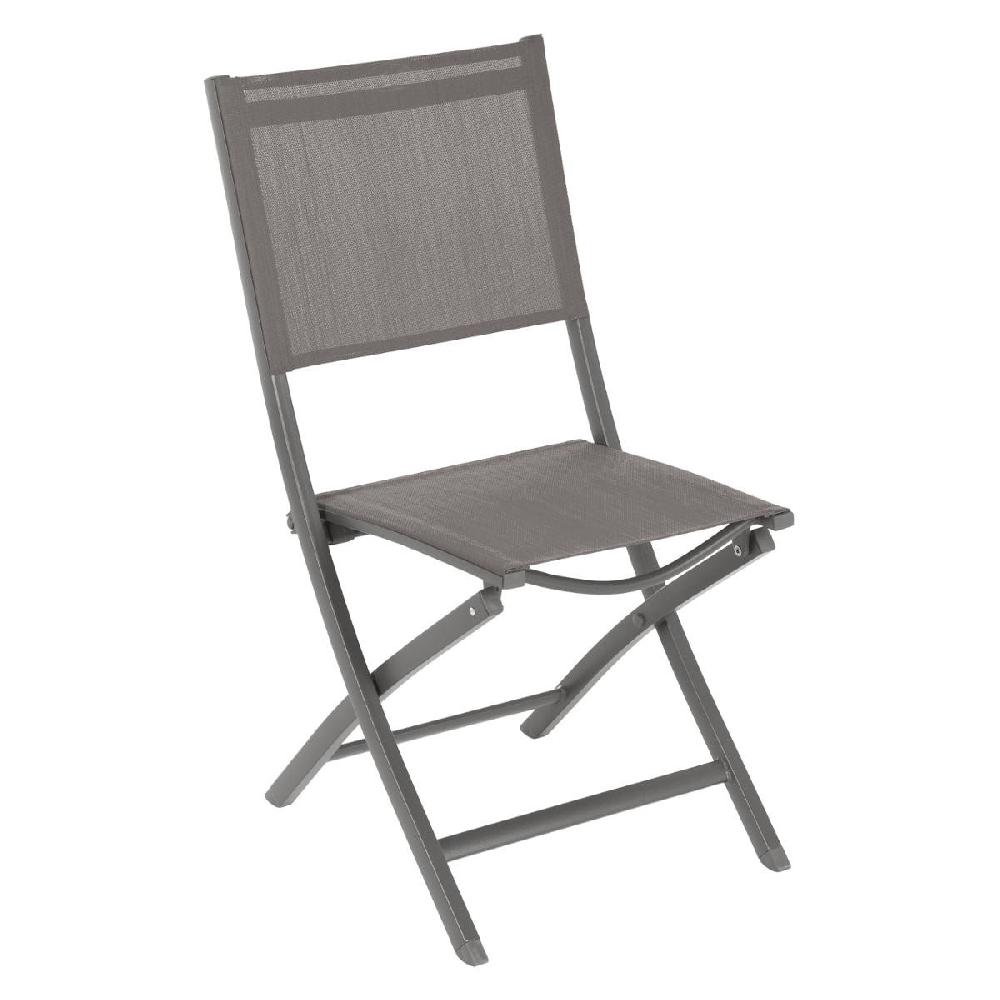 Hesperide Lot De 4 Chaises De Jardin Pliantes ESSENTIA Wengé & Tonka