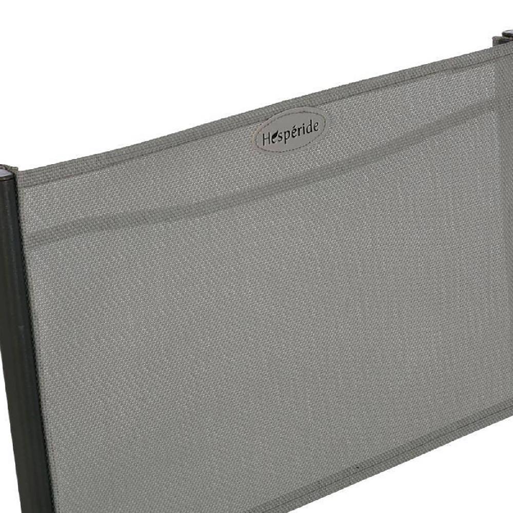 Hesperide Lot De 4 Chaises De Jardin Pliantes MODULA Galet & Graphite