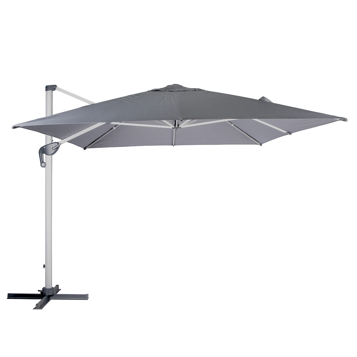 Hesperide Parasol Déporté ÉQUADOR + Toile De Rechange Ardoise