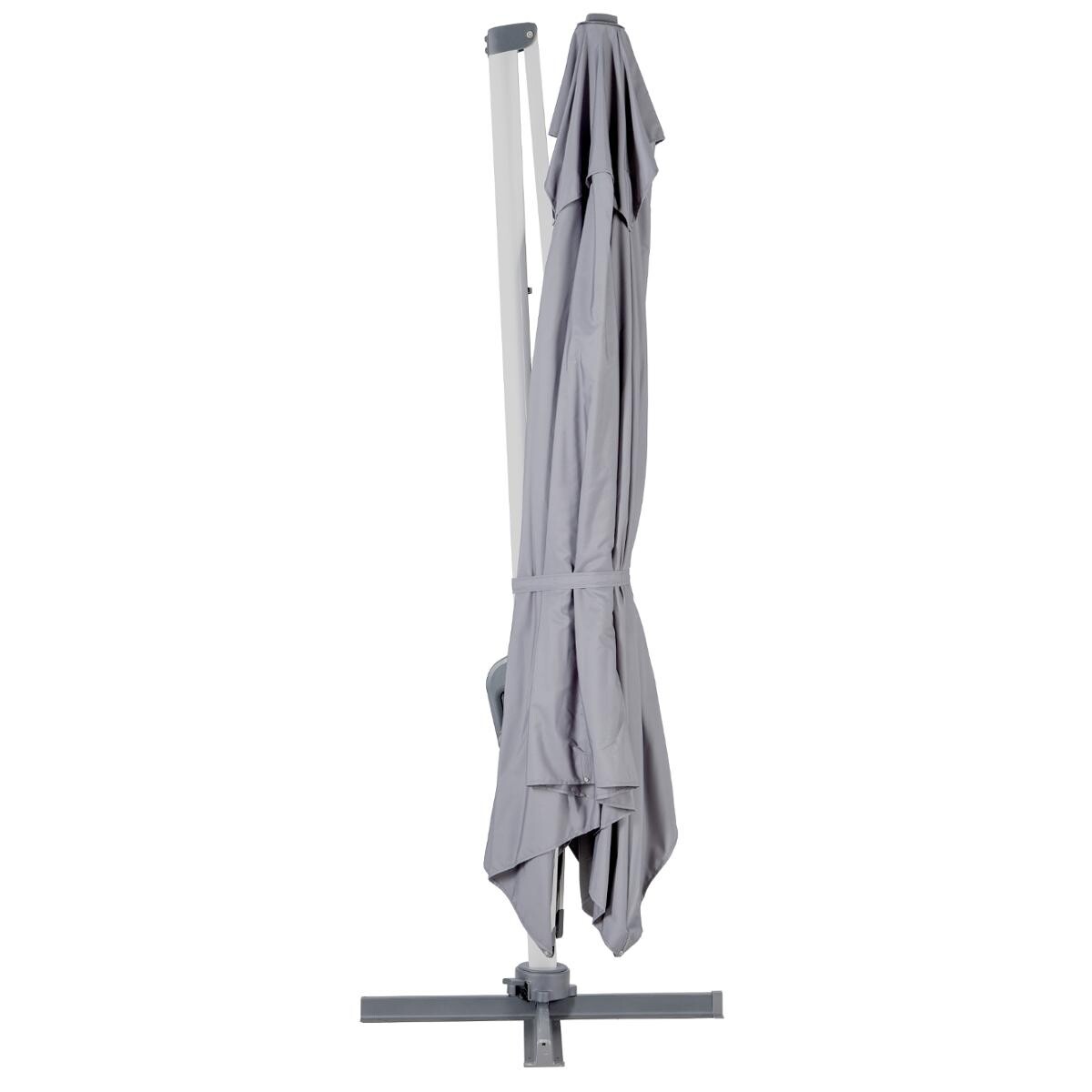 Hesperide Parasol Déporté Rectangulaire ÉQUADOR Ardoise