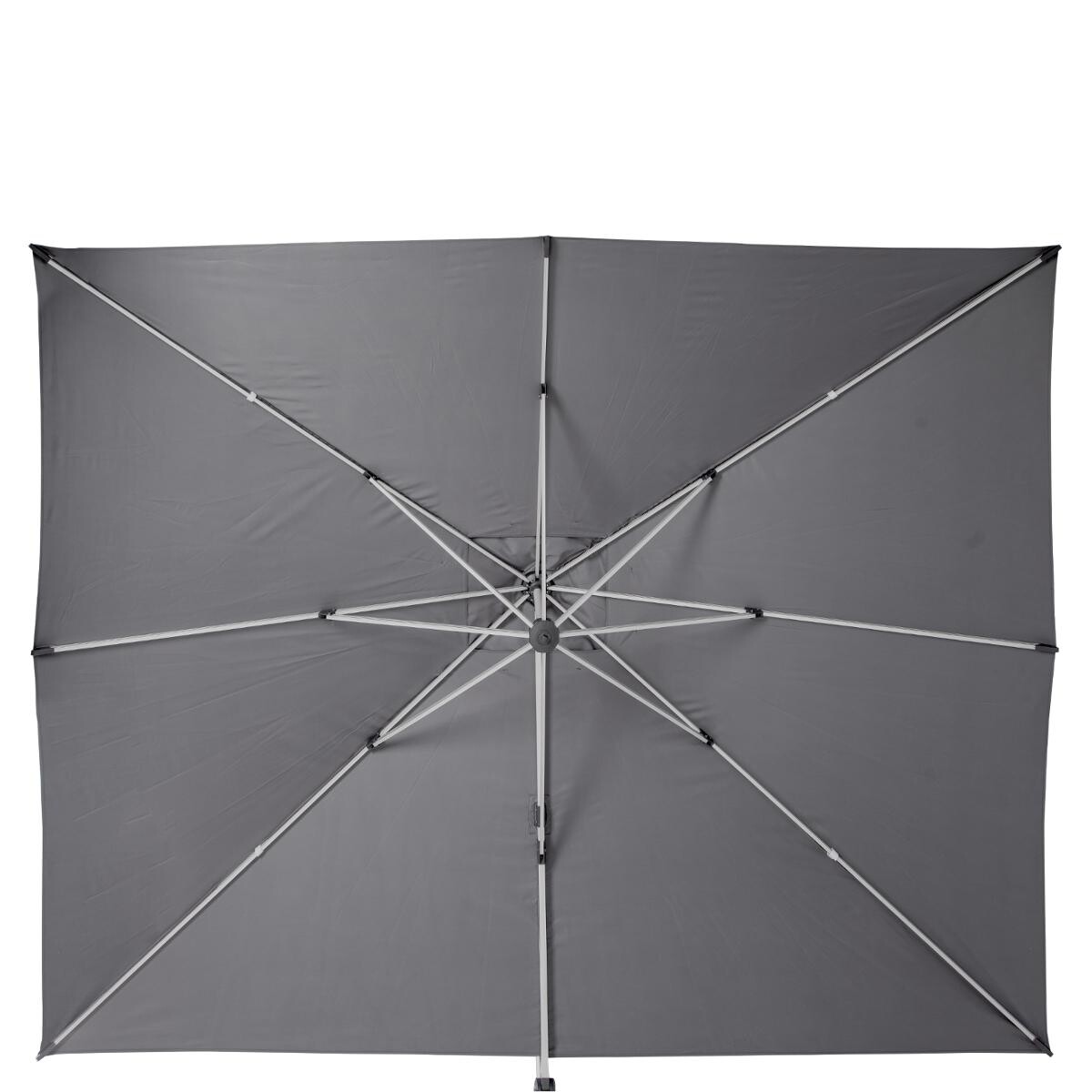 Hesperide Parasol Déporté Rectangulaire ÉQUADOR Ardoise