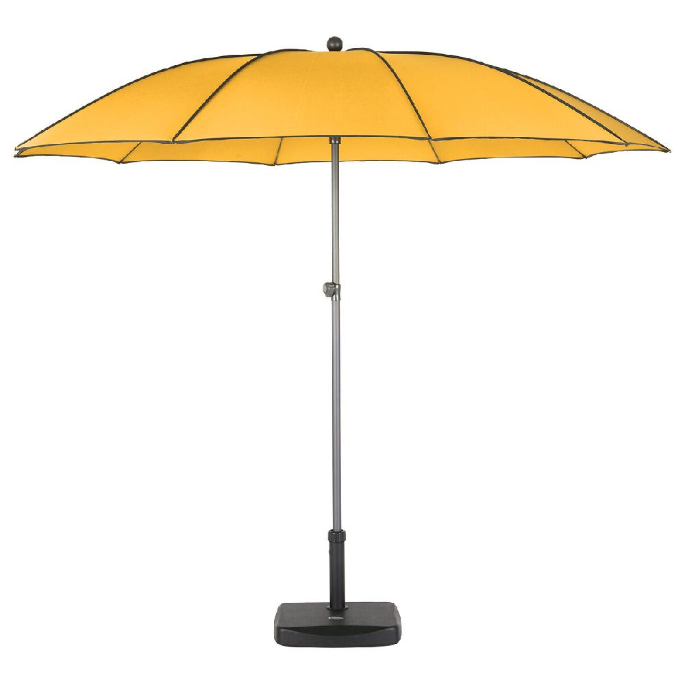 Hesperide Parasol Droit BOGOTA Safran + Housse De Protection HAMBO