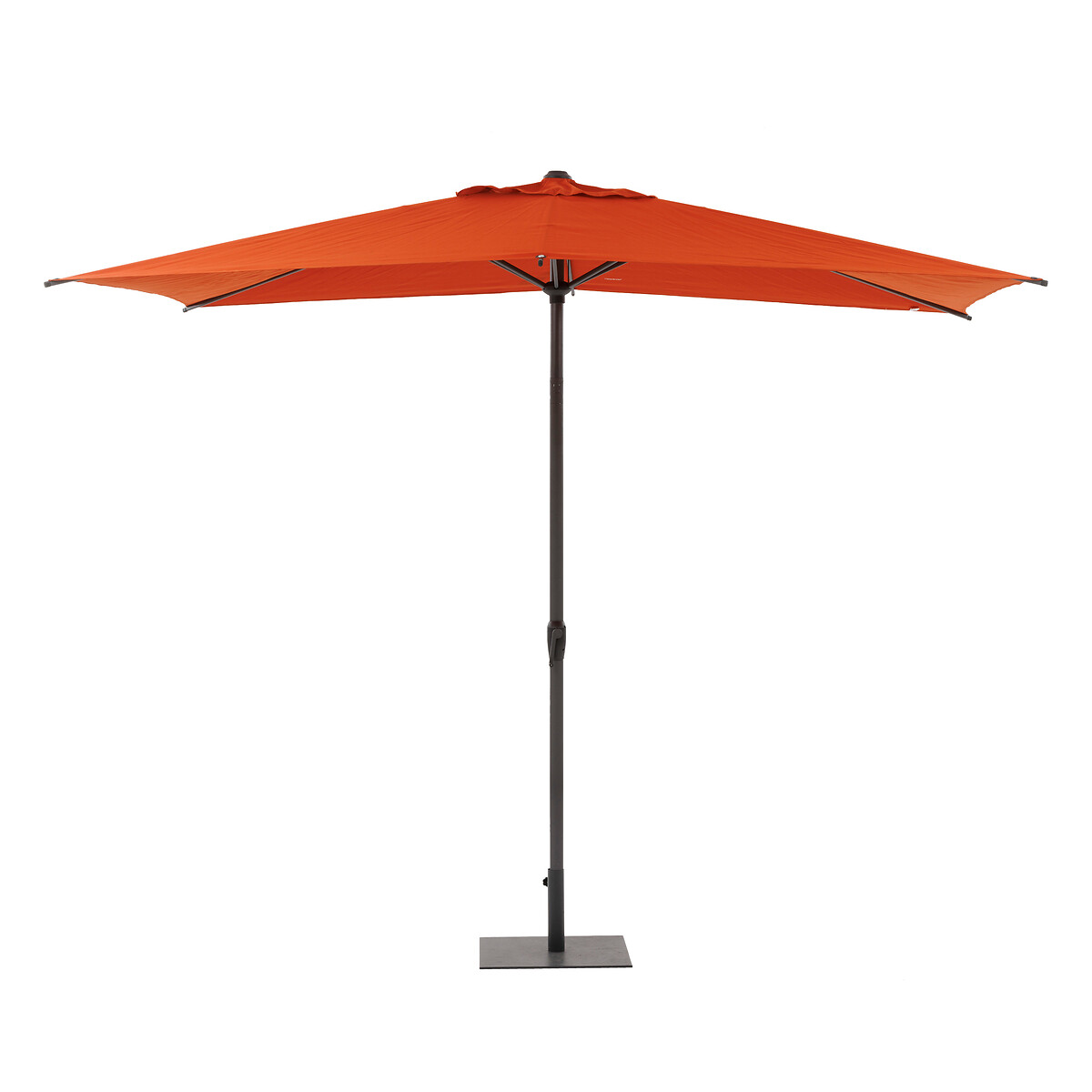 Hesperide Parasol Droit Rectangulaire Inclinable LOOMPA Ambre