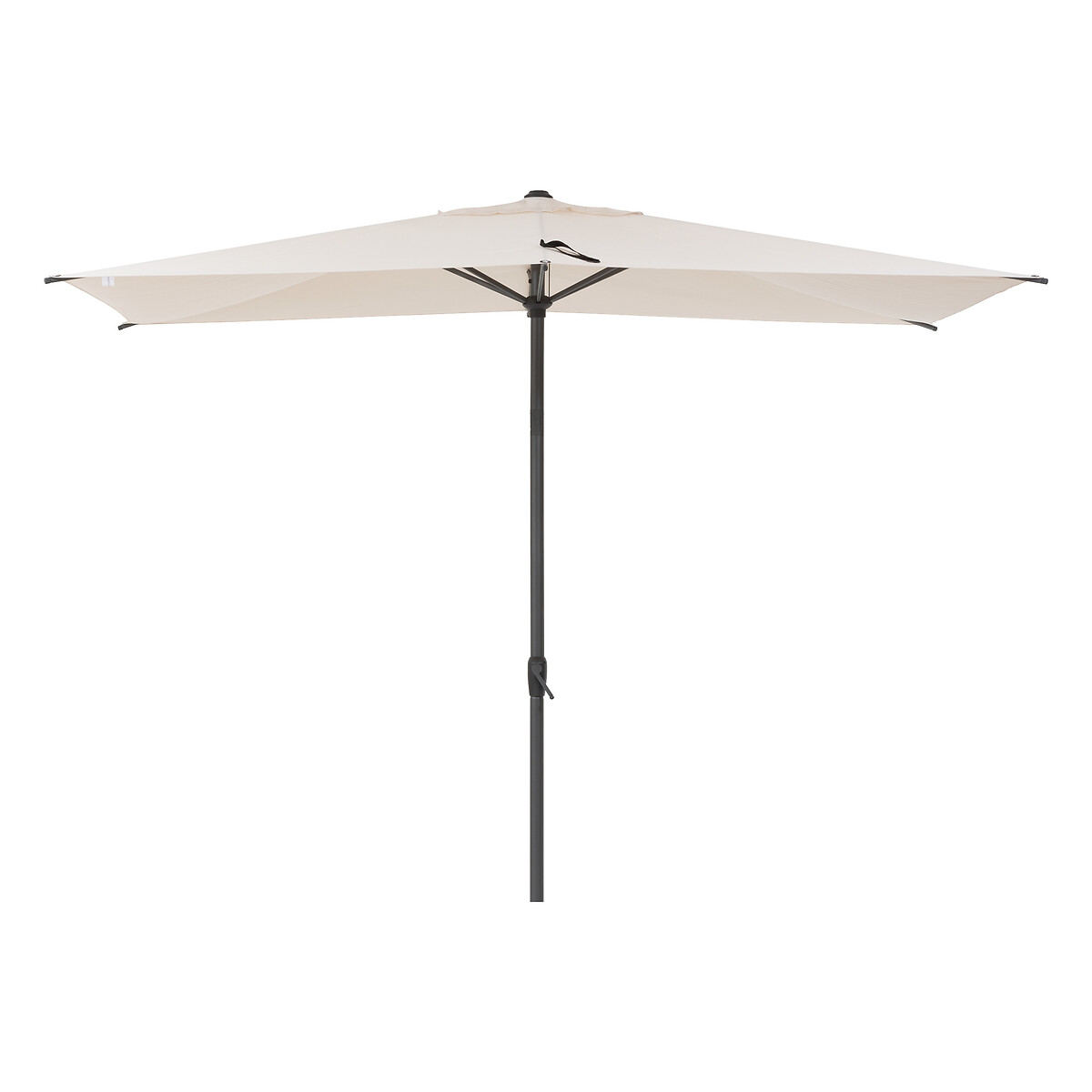 Hesperide Parasol Droit Rectangulaire Inclinable LOOMPA Blé