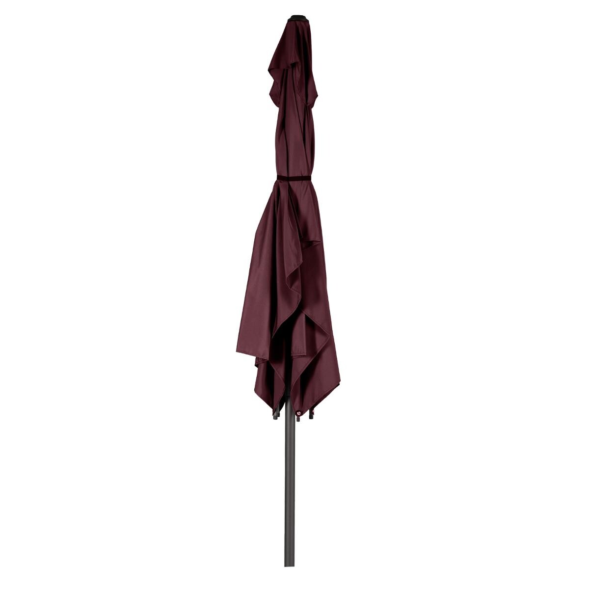 Hesperide Parasol Droit Rectangulaire Inclinable LOOMPA Bordeaux