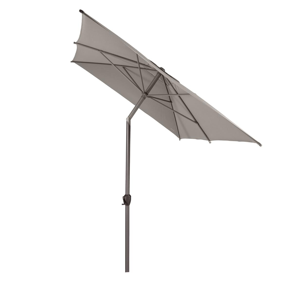 Hesperide Parasol Droit Rectangulaire Inclinable LOOMPA Taupe