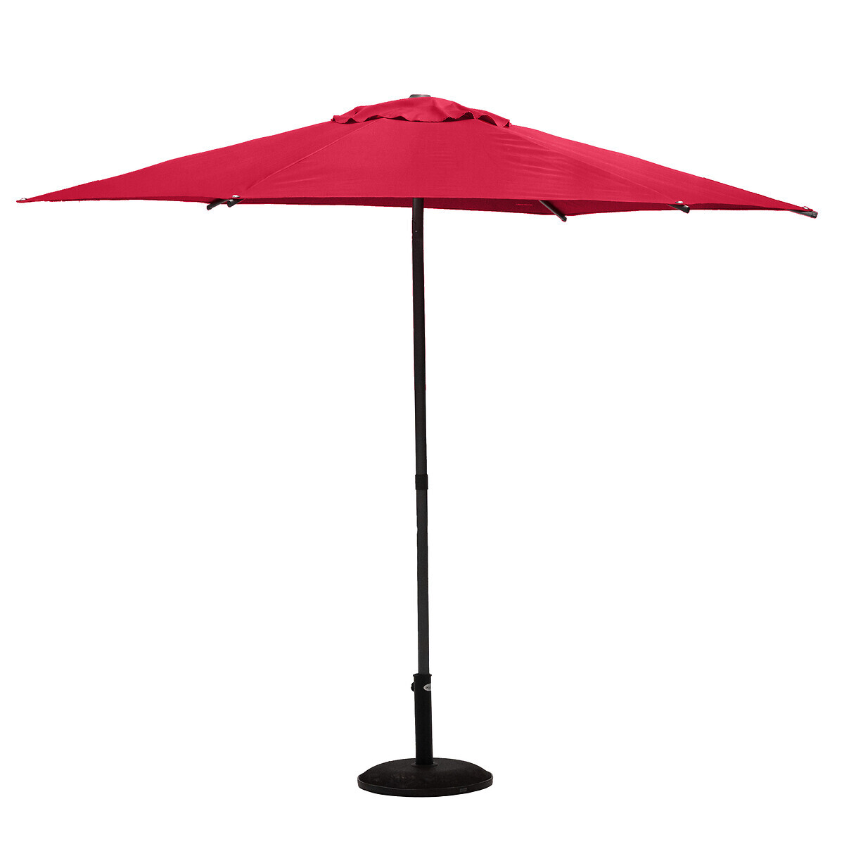 Hesperide Parasol Droit Rond Inclinable SOYA Grenade