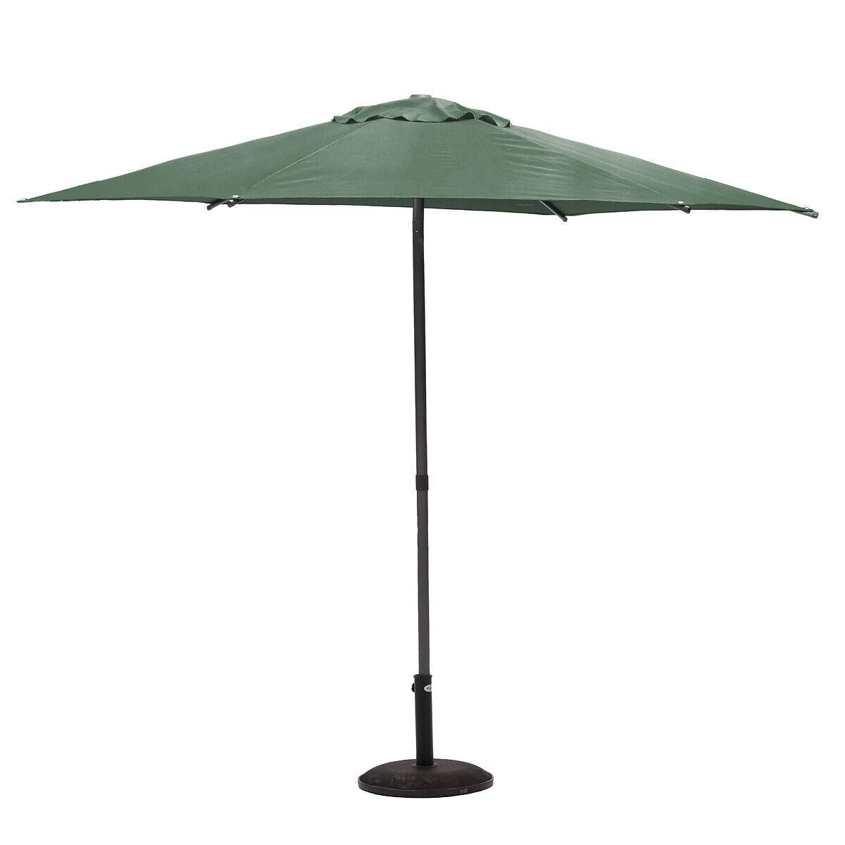 Hesperide Parasol Droit Rond Inclinable SOYA Vert Olive