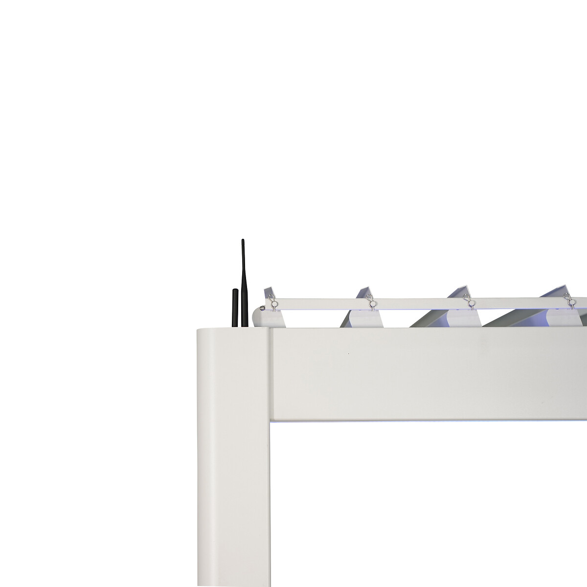 Hesperide Pergola Bioclimatique électrique EVORA Blanc