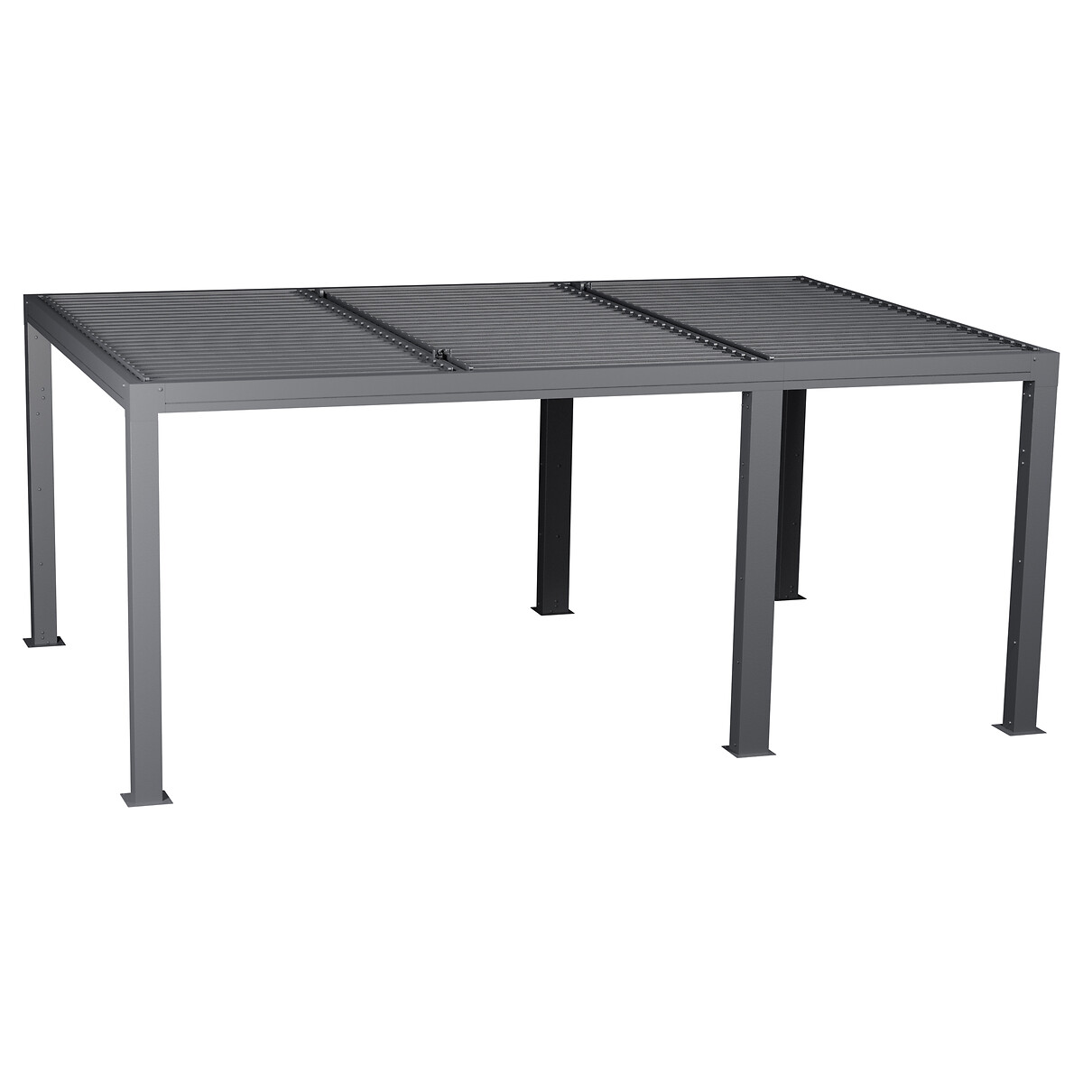 Hesperide Pergola Bioclimatique MAJAÉ + 1 Demi-extension