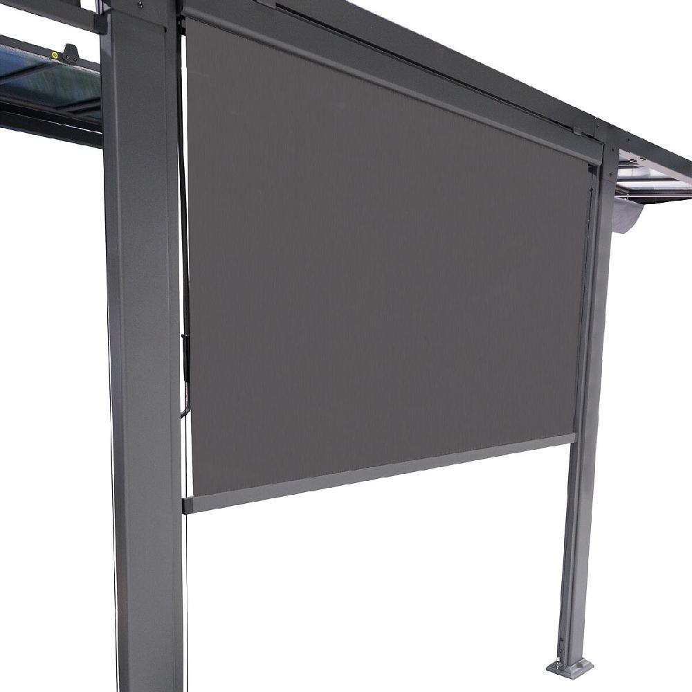 Hesperide Pergola ENOLIE Avec 2 Extensions 1 Toile Et 1 Store