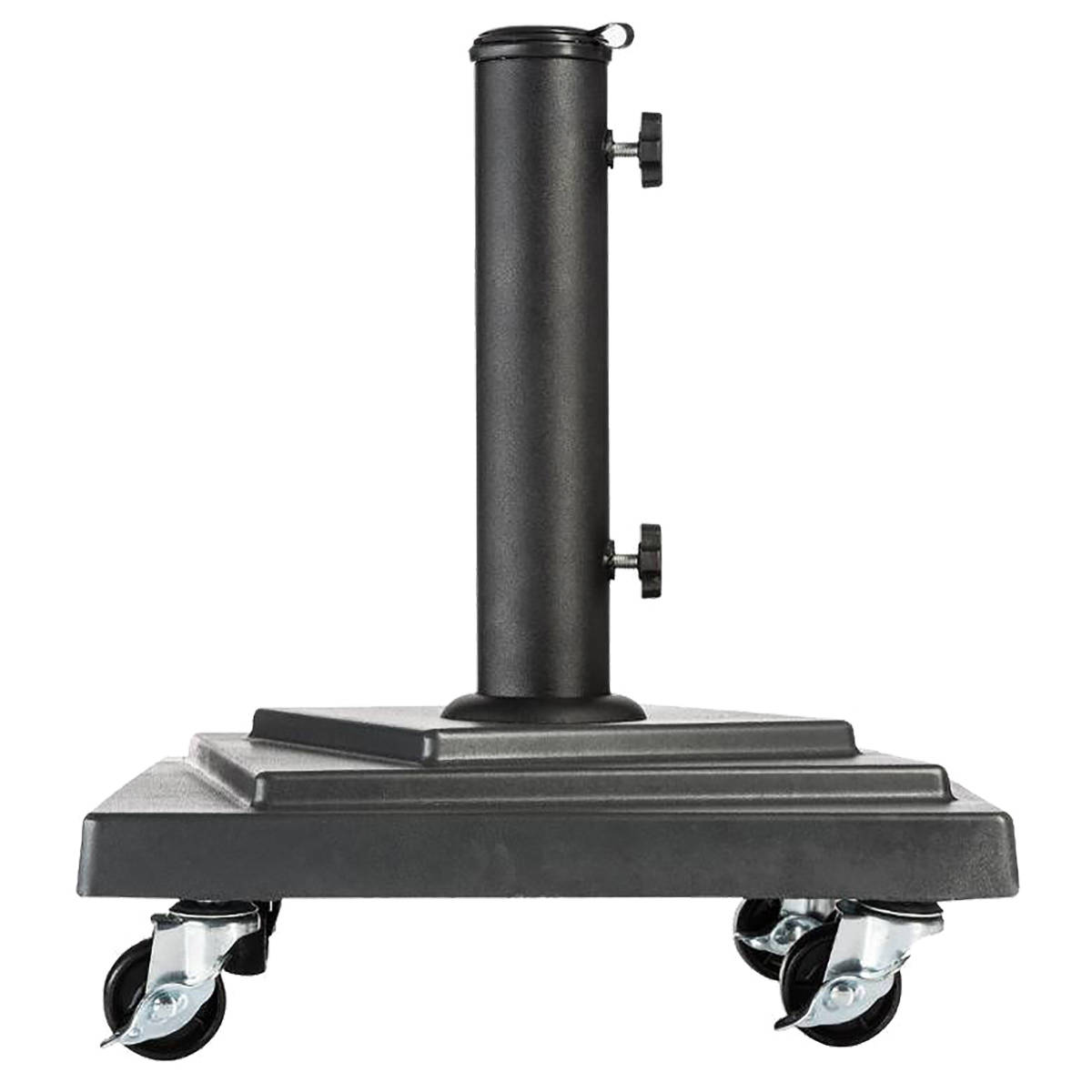 hesperide Pied de parasol carré à roulettes PISEDO Noir