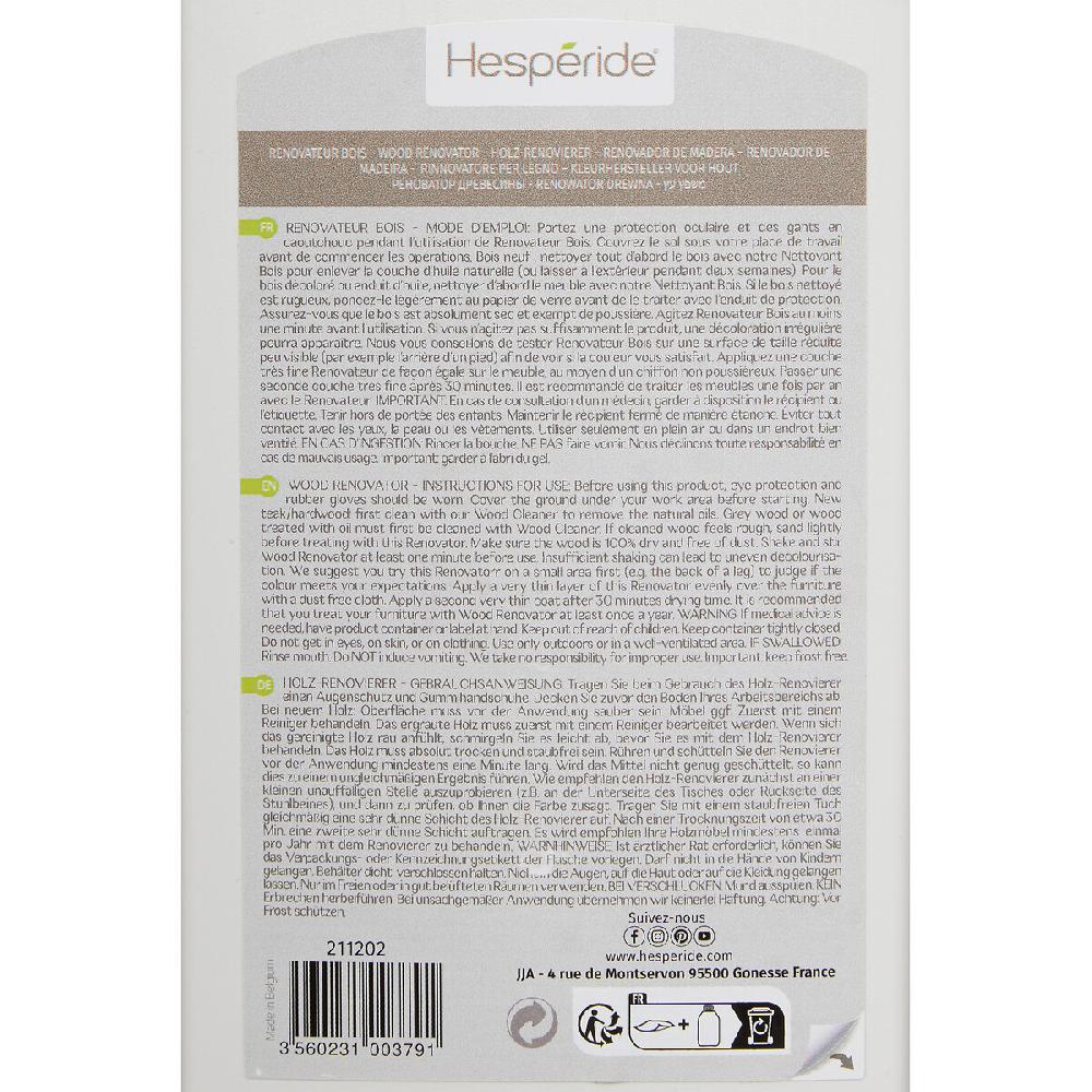 Hesperide Rénovateur De Couleur Pour Bois Exotique Finition Lin Doré
