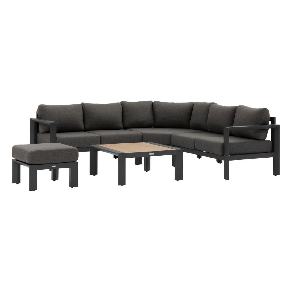 Hesperide Salon D'angle De Jardin ÉVASION Graphite & Honey