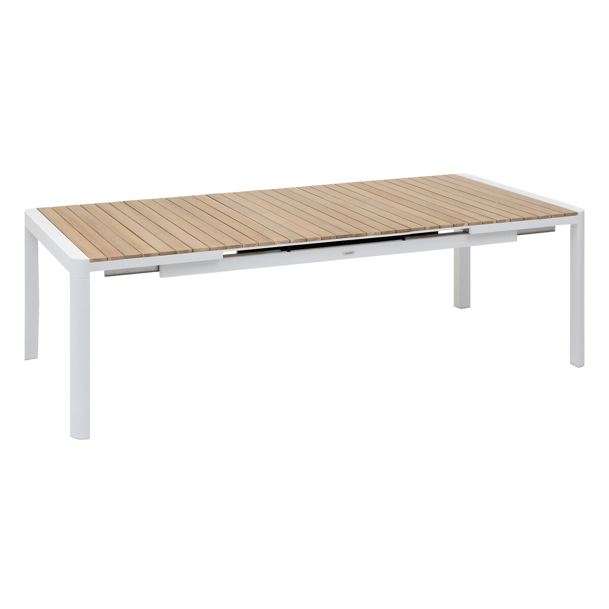 Hesperide Salon De Jardin + 1 Table De Jardin Extensible PARADIZE Blanc