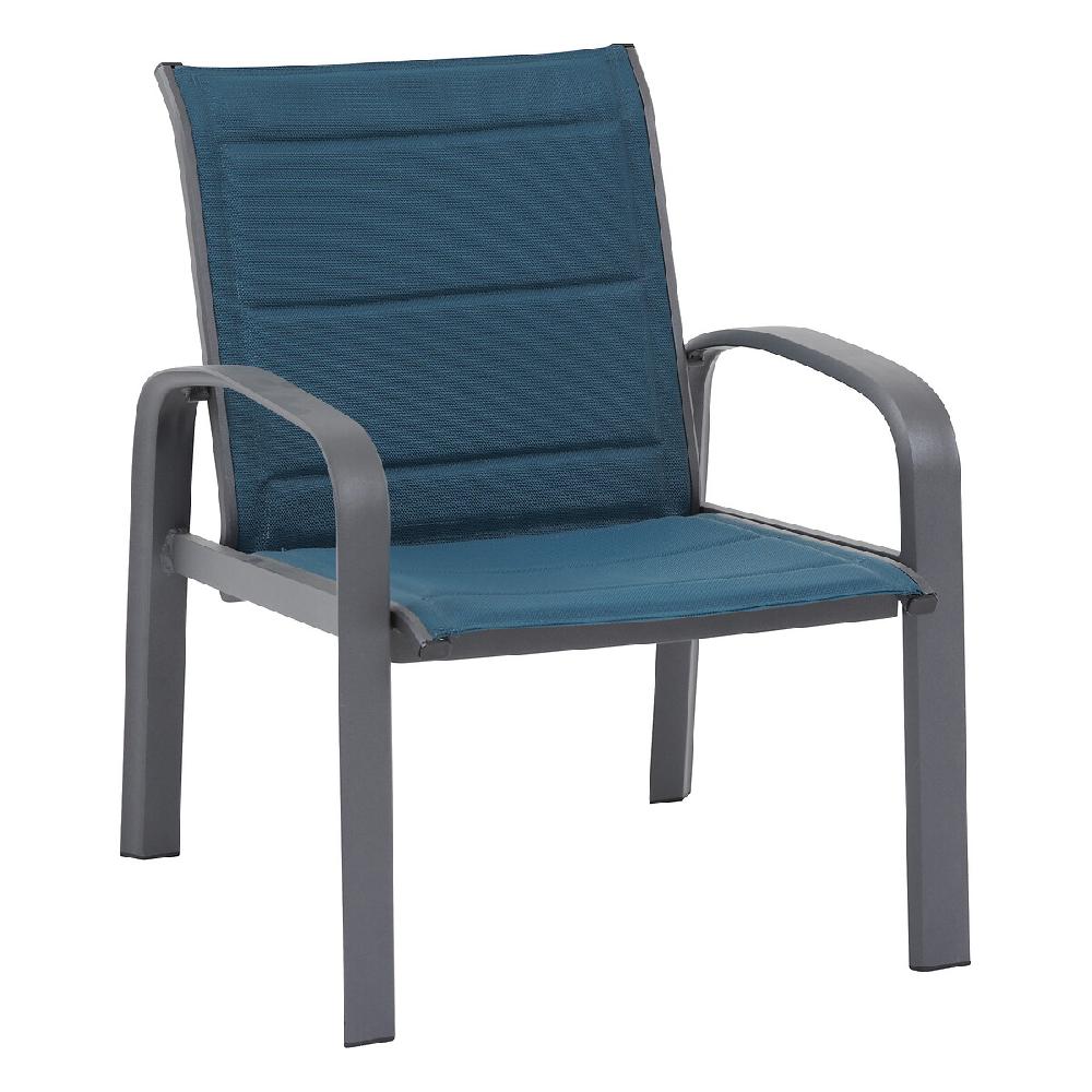 Hesperide Salon De Jardin Duo ELYN Bleu Canard & Graphite