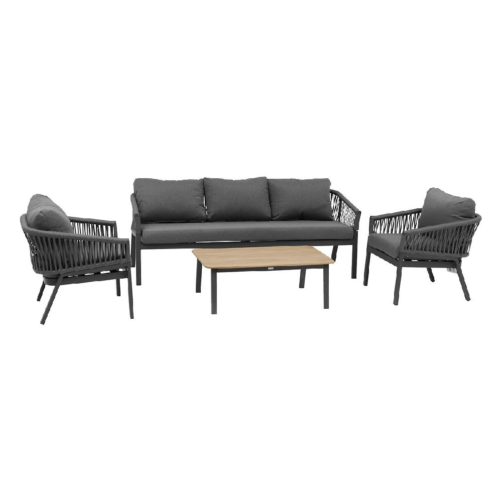 Hesperide Salon De Jardin ORIENGO Anthracite & Graphite