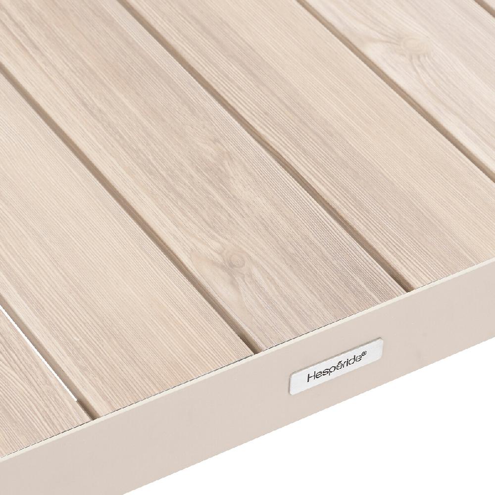 Hesperide Table Basse De Jardin Carrée ÉVASION Argile & Lin