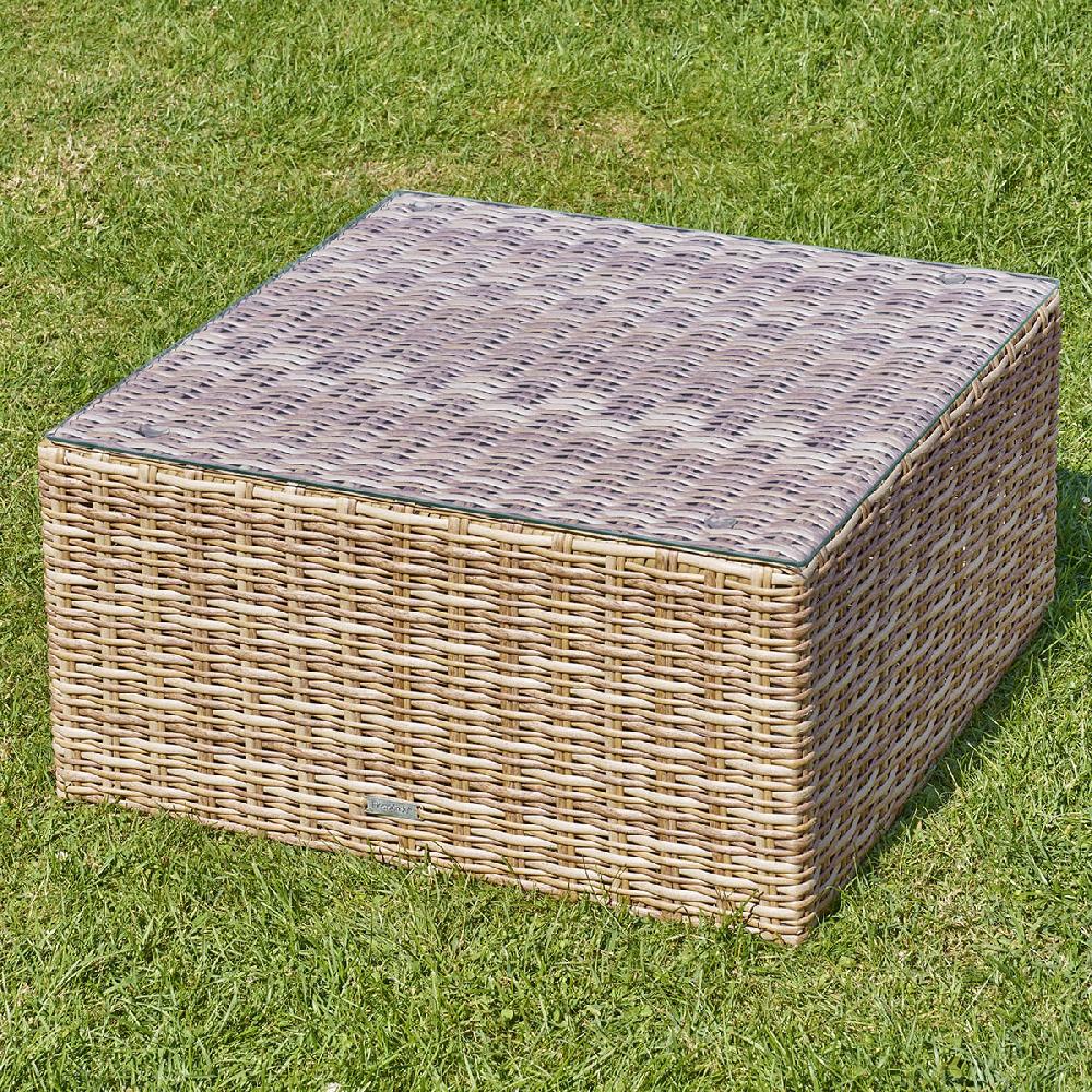 Hesperide Table Basse De Jardin Carrée MOORÉA Savana