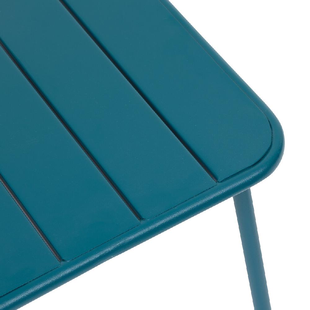 Hesperide Table Basse De Jardin Carrée PHUKET Bleu Canard