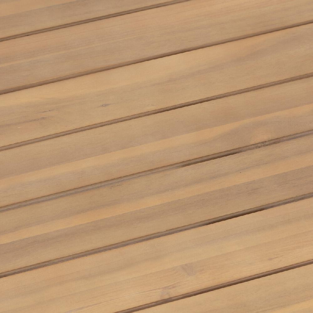 Hesperide Table Basse De Jardin Rectangulaire EMPERIA Acacia & Blanc