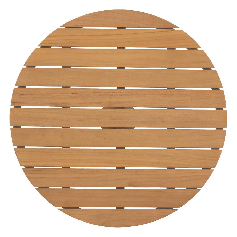 Hesperide Table Basse De Jardin Ronde OLIMIO Avoine & Teck