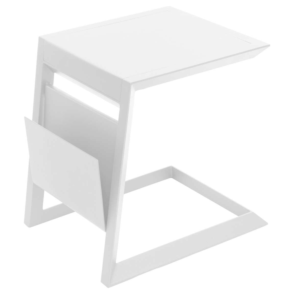 Hesperide Table D'appoint De Jardin Carrée ALLURE Blanc
