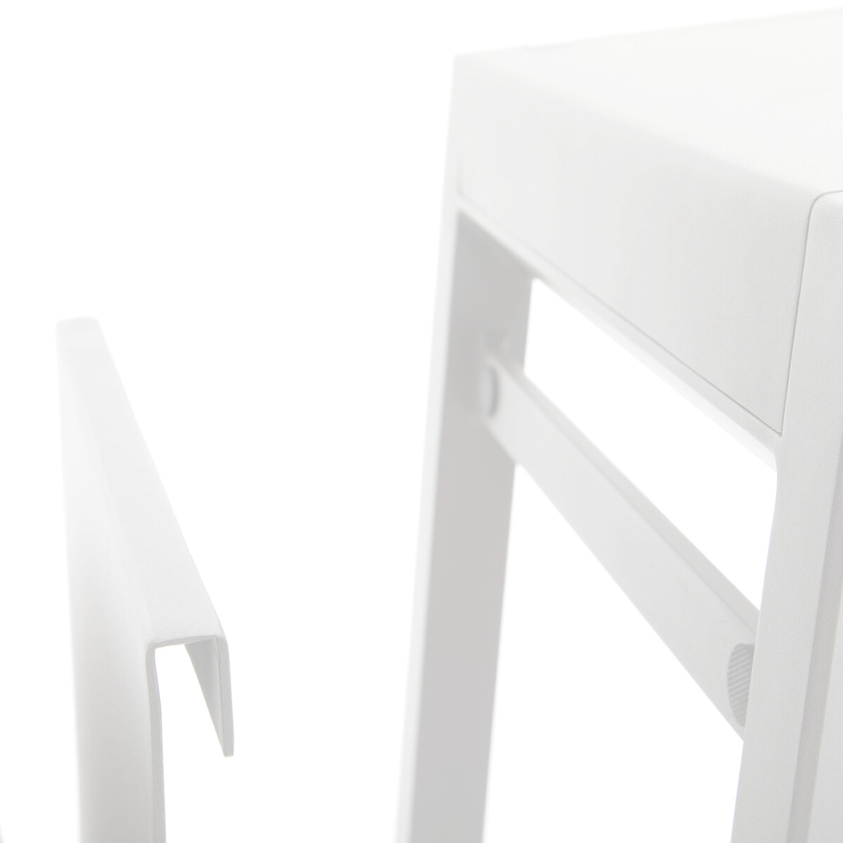 Hesperide Table D'appoint De Jardin Carrée ALLURE Blanc