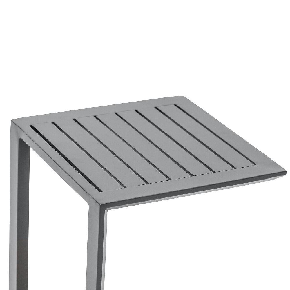 Hesperide Table D'appoint De Jardin Carrée ÉVASION Graphite