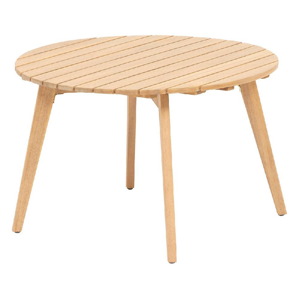 hesperide Table d'appoint de jardin ronde OLVINIA Acacia
