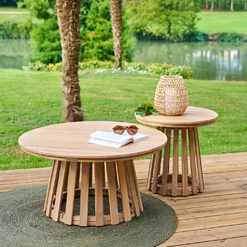 Hesperide Table D'appoint De Jardin Ronde OSUNA Acacia