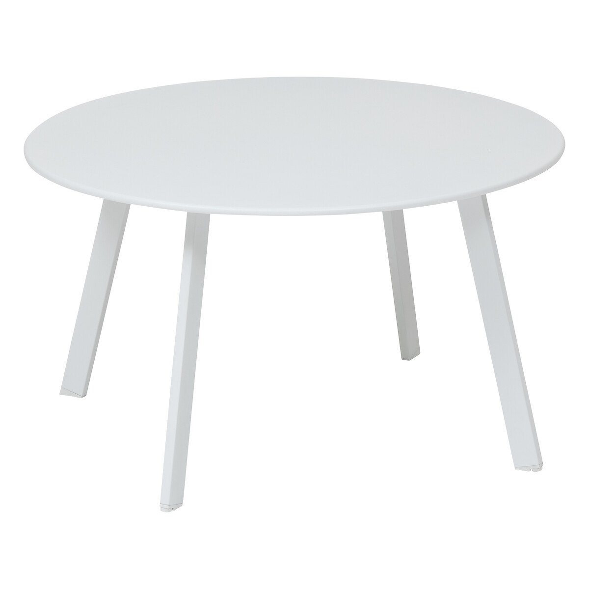 Hesperide Table D'appoint De Jardin Ronde SAONA Blanc Mat
