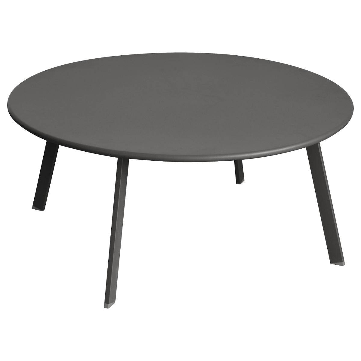 Hesperide Table D'appoint De Jardin Ronde SAONA Graphite