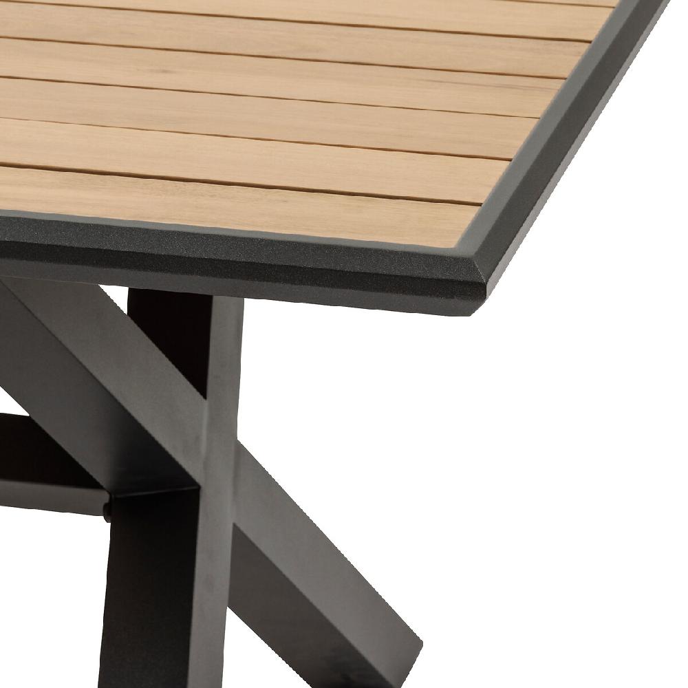 Hesperide Table De Jardin AXIOME Eucalyptus & Graphite