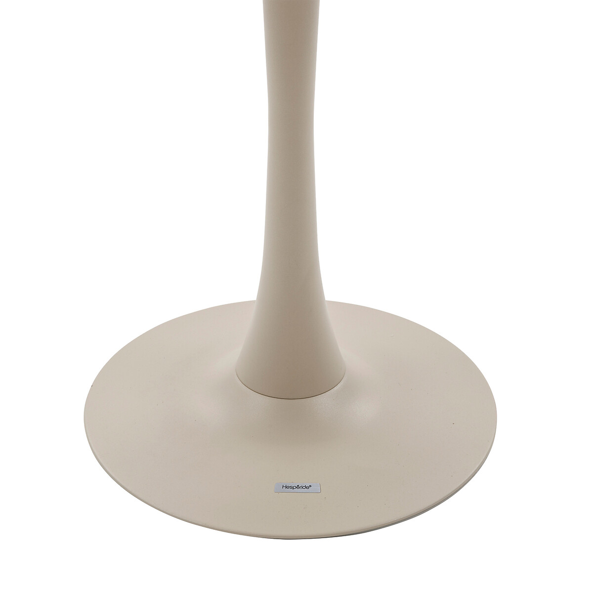 Hesperide Table De Jardin Bistro OVIALON Effet Bois Lin & Argile