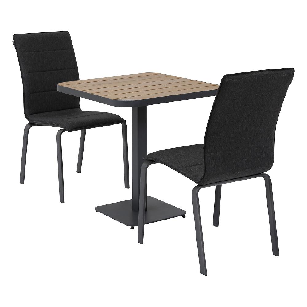 Hesperide Table De Jardin Bistro TYLA Acacia & Graphite
