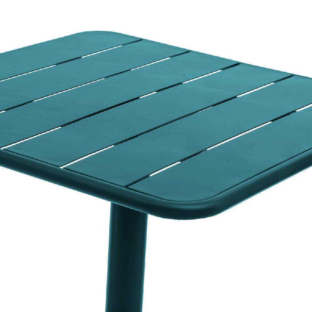 Hesperide Table De Jardin Carrée PHUKET Bleu Canard
