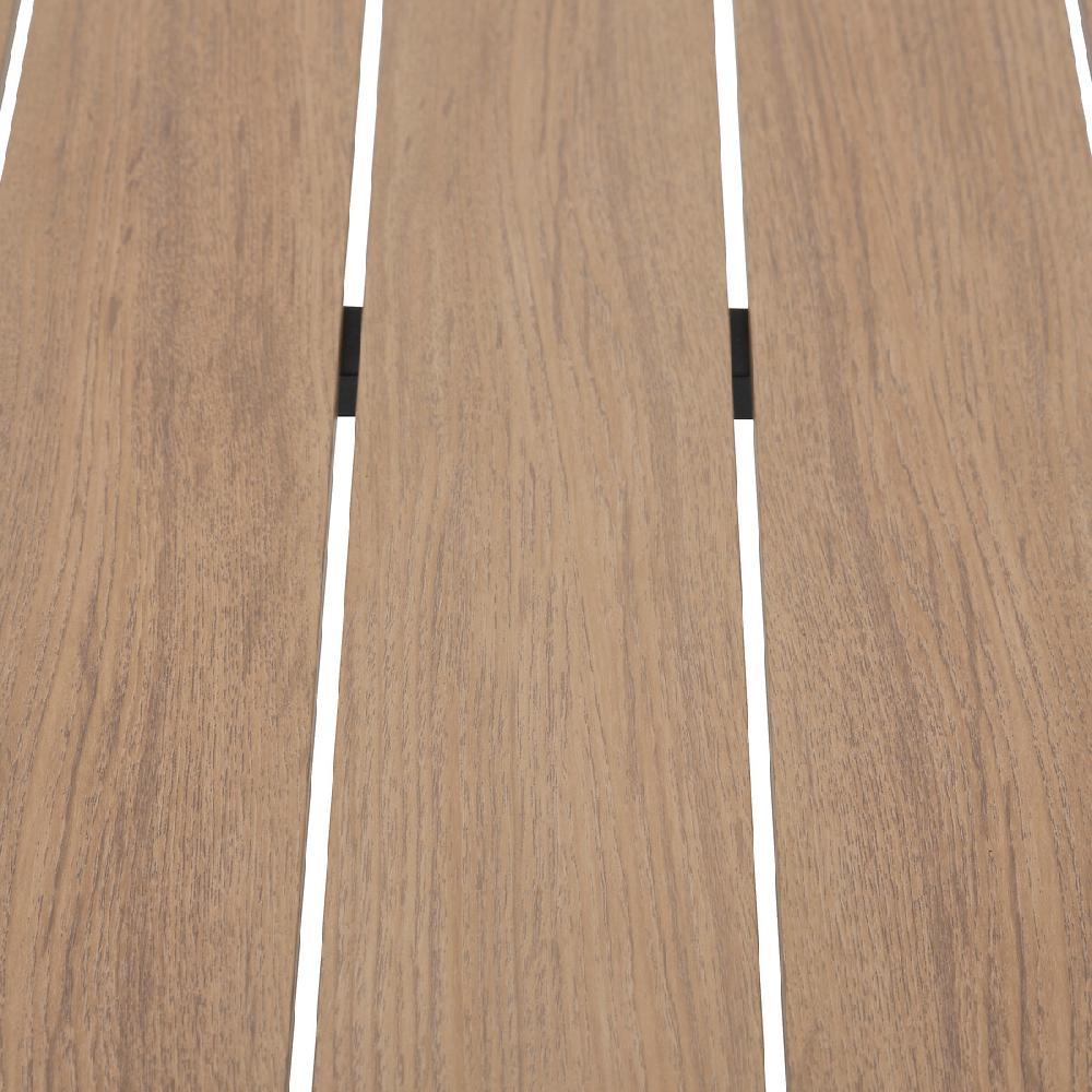 Hesperide Table De Jardin ÉVASION Effet Bois Honey & Graphite