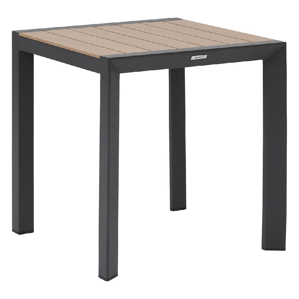 Hesperide Table De Jardin ÉVASION Effet Bois Honey & Graphite