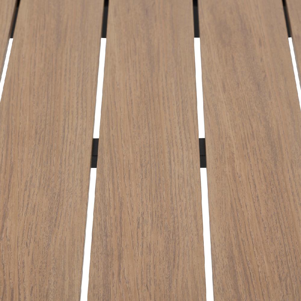 Hesperide Table De Jardin ÉVASION Effet Bois Honey & Graphite