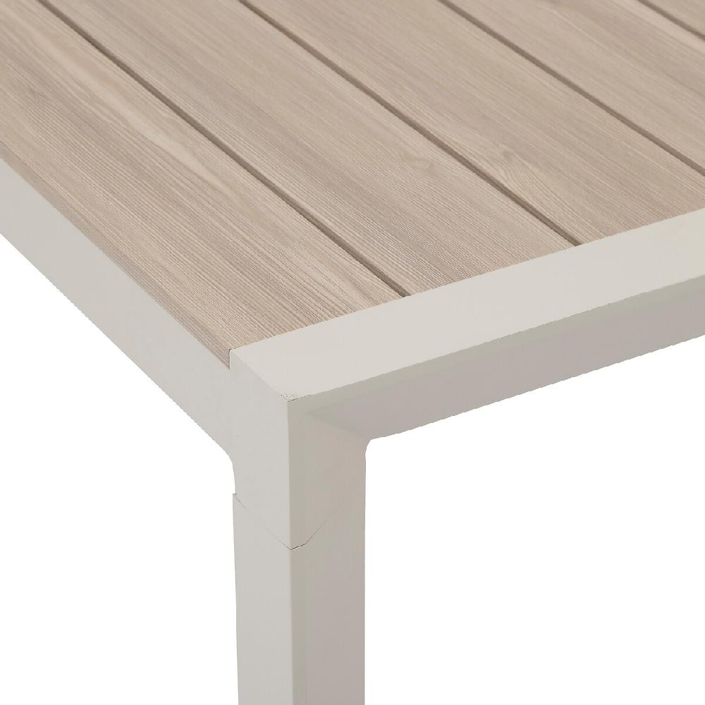 Hesperide Table De Jardin ÉVASION Effet Bois Lin & Argile