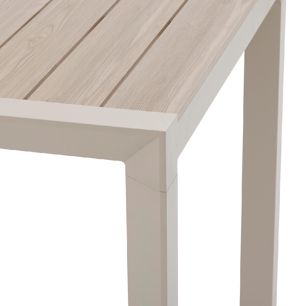 Hesperide Table De Jardin ÉVASION Effet Bois Lin & Argile